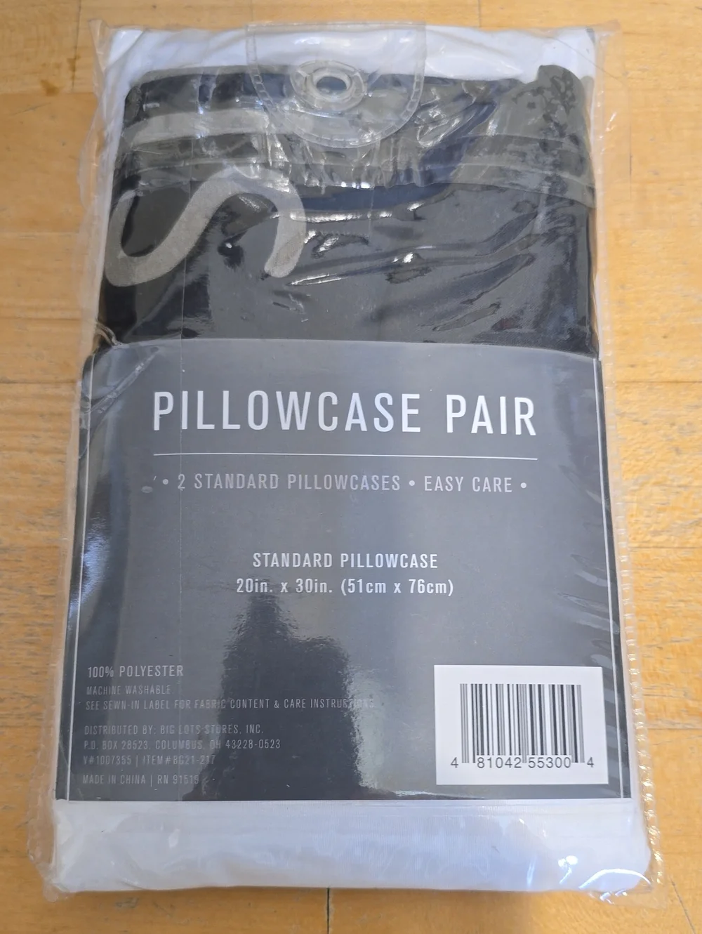 Pillowcase Pair - The Dog's Side/ My Side (White)